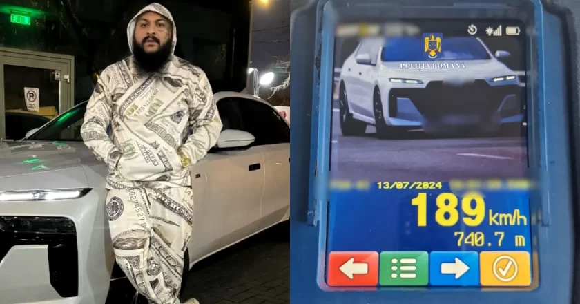 Dani Mocanu, cunoscutul manelist, a fost prins recent pe autostradă conducând cu o viteză amețitoare de 189 km/h. Cum a fost sancționat
