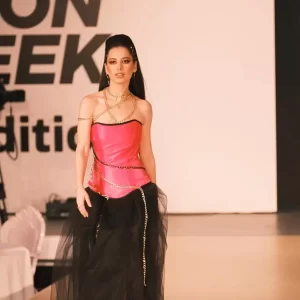 Fiica Loredanei Groza, Elena Boncea, pe podium: „A fost model pentru o zi”