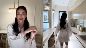 „Cum arată apartamentul de lux al Andreei Bostănică din București, tânăra din Moldova care câștigă 20.000 de euro pe săptămână”