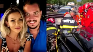 Bursucu reacționează după accidentul soției sale, Andreea: „Suntem foarte bine”