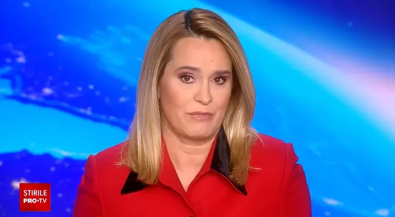 Andreea Esca, aproape în lacrimi în jurnalul de 1 Decembrie: un discurs plin de emoție