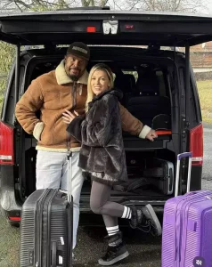 Andreea Ibacka și Cabral, escapadă de poveste alături de copii, chiar înainte de Crăciun