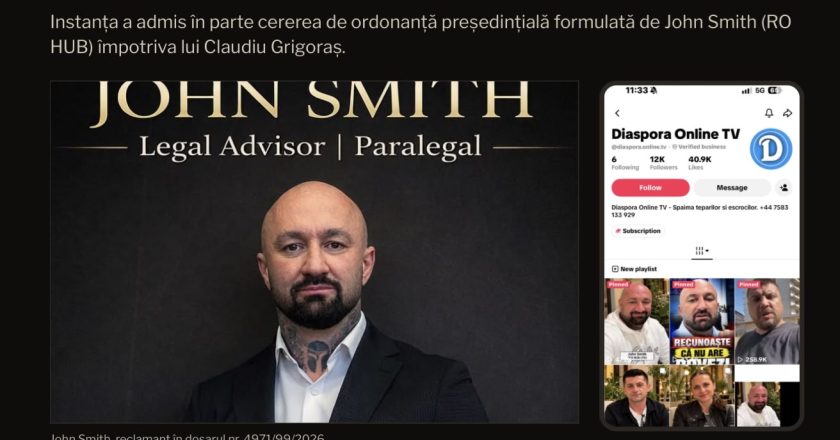 Tribunalul Iași dispune eliminarea unor materiale publicate de Diaspora Online TV